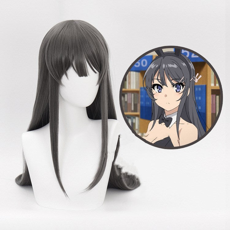 Mai Sakurajima Bunny Girl Senpai Cosplay Wig-0