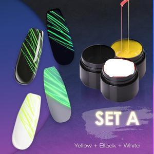 Manicure Luminous Nail Art Spider Nail Gel-1