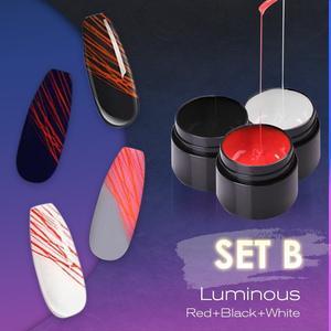 Manicure Luminous Nail Art Spider Nail Gel-10